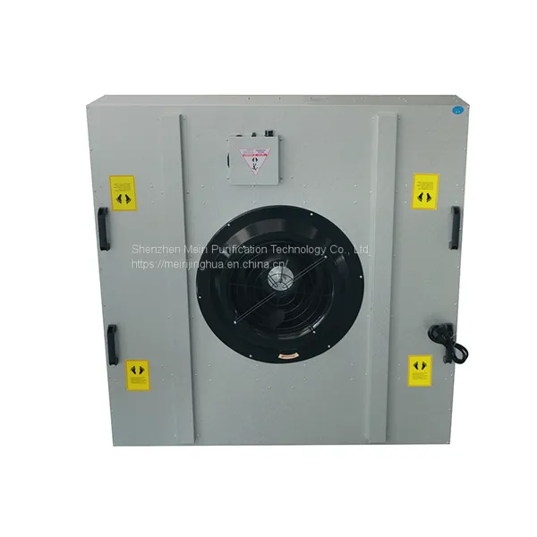 MRJH OEM 4*4 Blower Air Purifier Fan Filter Unit HEPA FFU For Industry Clean Room photo-3