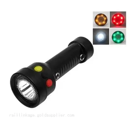 Portable 3 Color Chargeable Railway Signal Light photo-2