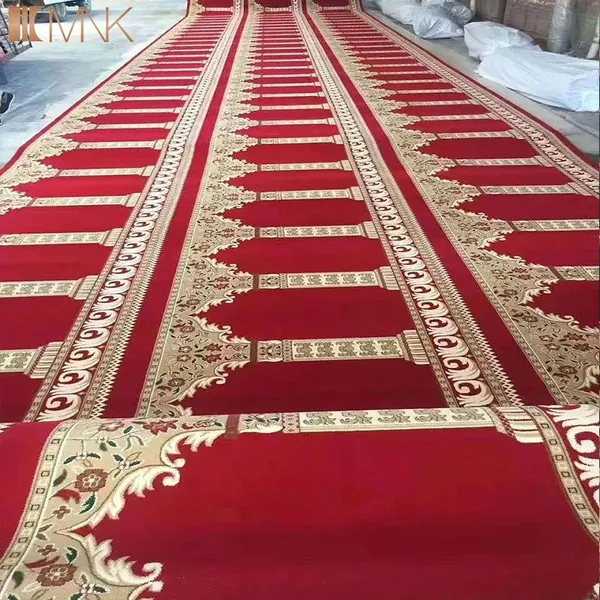 Yamei Lagend Red Color Machine Made Prayer Carpets