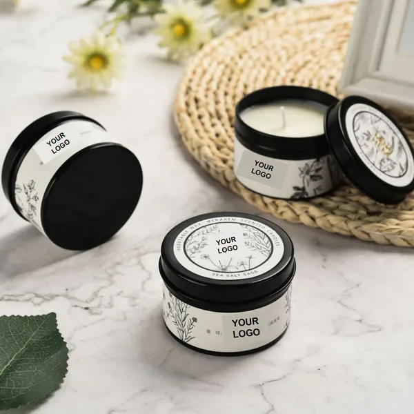 ENO Provides Customized Wholesale Tin Can Aromatherapy Candles 100% Soy Wax With a Variety of Scents to Choose From photo-2