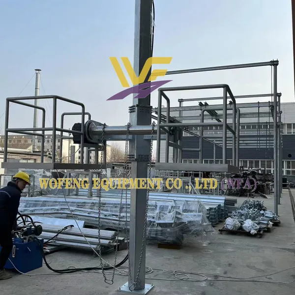 WFA Cattle Slaughter Machine Beef Abattoir Equipment Slaughterhouse Hydraulic Cow Skinning Device photo-3