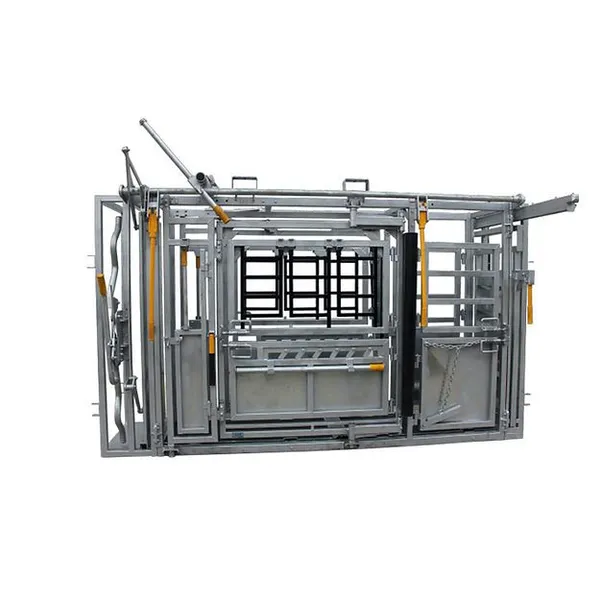 High Quality Cattle Chute Crushes Cattle Squeeze Crush for Fencing Trellis & Gates photo-2