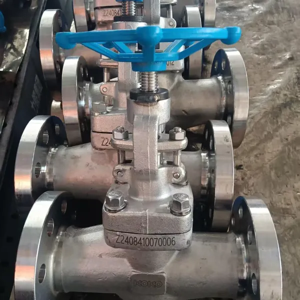 API Factory Hot Sale High Pressure High-Temperature Class150 Forged Steel A105 Flange 1500LB Globe Valve photo-5