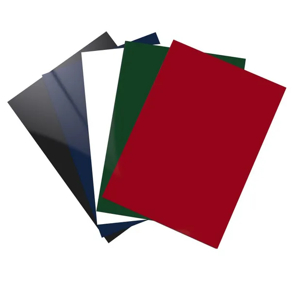 Letter Size A4 Glossy Paper Binding Covers Book Binding Cover for Report Presentation IDGPBC001 photo-2