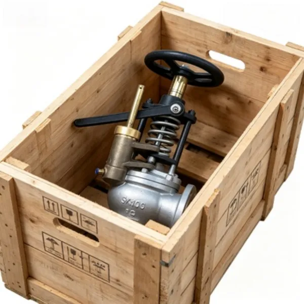 JIS F7399 Cast Steel Angle Pneumatic Quick Closing Valve With Mill Test Report photo-3