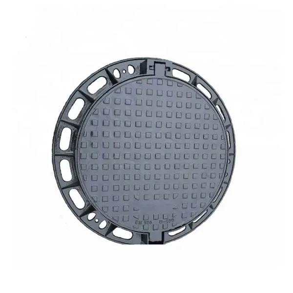 EN124 C250 D400 F900 Ductile Iron Manhole Covers Customized Size Black Round Half Weight Jingdong Model 12 photo-4