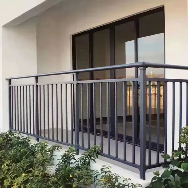 Easy-to-Assemble Zinc Steel Outdoor Garden Fence 2m Courtyard Guardrail photo-5