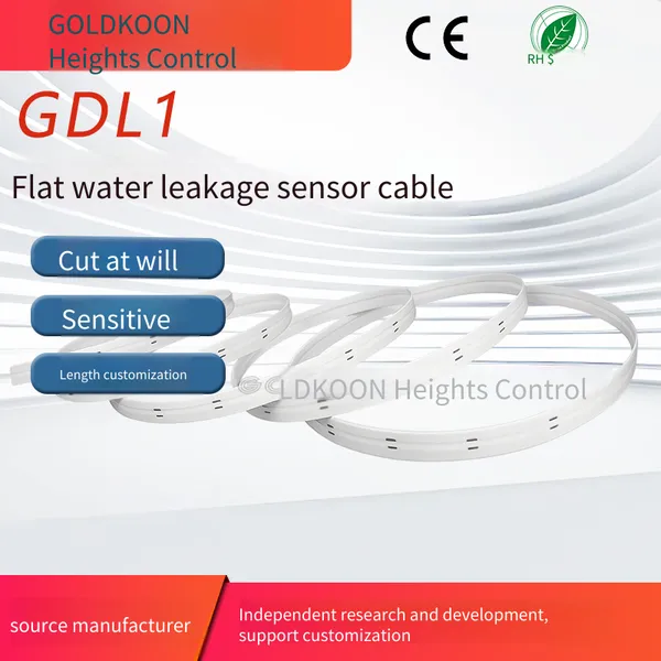 Flat Liquid Leakage Detection Line Can be Cut at Will. Gaodi Self - Control Gdl1 With High Sensitivity for Semiconductor Liquid Leakage Detection in Computer Rooms