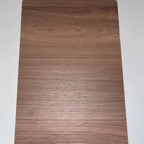 Walnut Color Melamine Plywood, Veneer‑free For Cabinet Door & Wall Panel