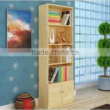 Customize 100% Solid Wood Ladder Shelf Furniture, Pine Wood Display Book Shelf photo-3