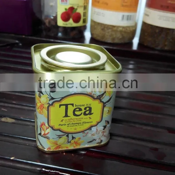 Snack Tin Box,square Tin Box Packaging,small Square Tea Tin Box photo-3