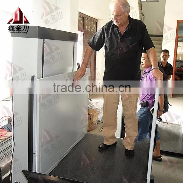 350kg 1.5m,2m,2.5m,3m,3.5m,4m,4.5m,5m Hydraulic Disabled Electric Wheelchair Lift/wheelchair Disabled Elevator photo-2