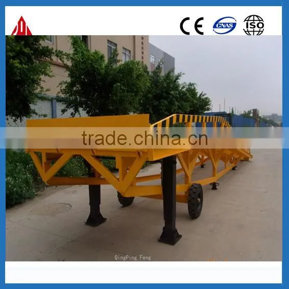8T Mobile Hydraulic Yard Ramp/loading Dock Ramp Leveler photo-2