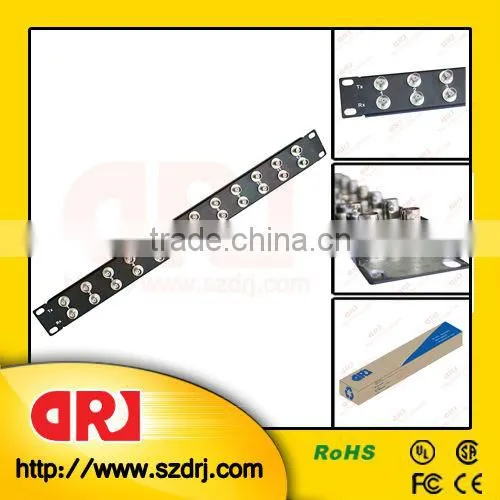 1U 24 Ports BNC Patch Panel photo-2