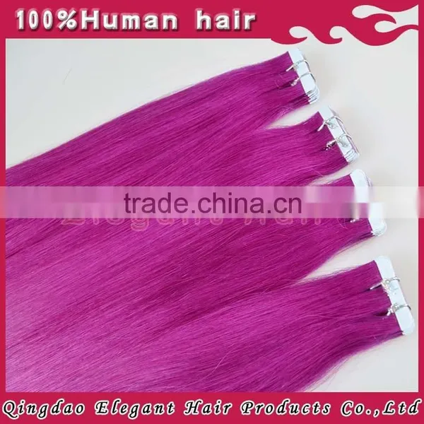 Brazilian Remy Human Hair Japanese Hair Tape Hair Extension photo-4
