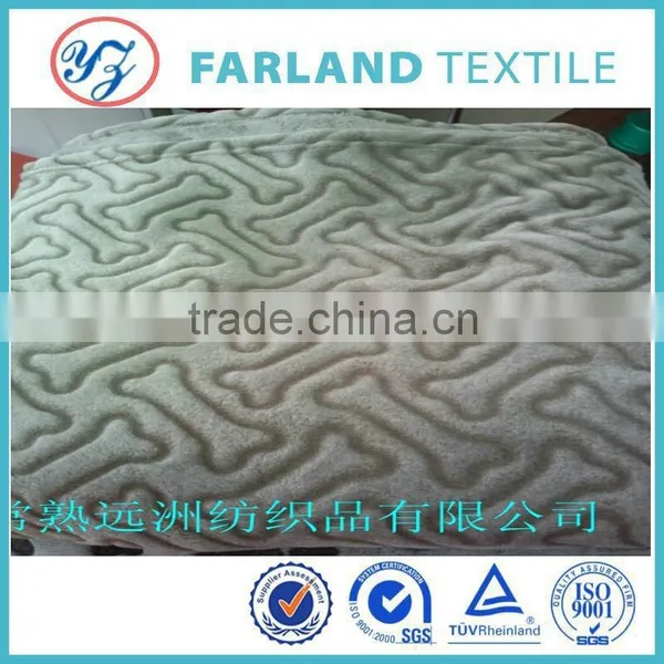 Cashmere Blanket Fabric Soft Brighten 100%polyester Fabric photo-4