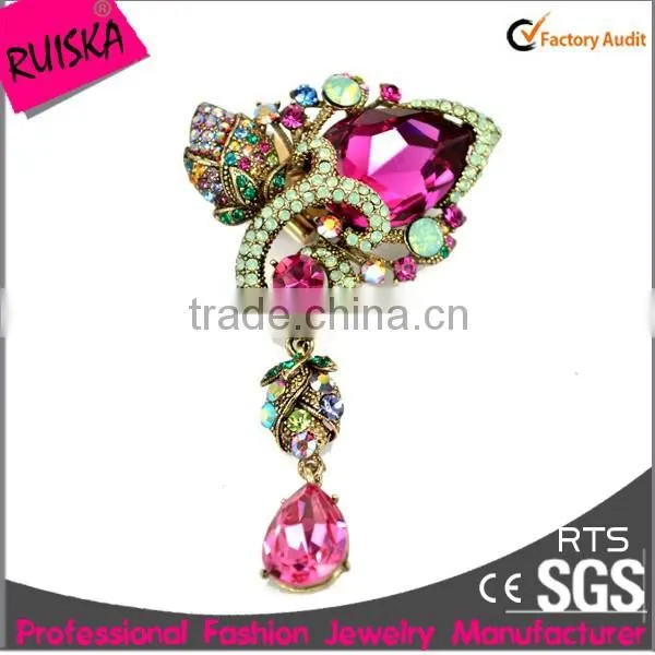 Cheap Wholesale Brooch,Korean Rhinestone Brooch,Fashion Brooch Pin photo-4