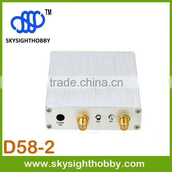 D58-2 DUO5800 5.8Ghz 32CH Wireless AV FPV Diversity Receiver Hdmi Wireless Transmitter and Receiver photo-2