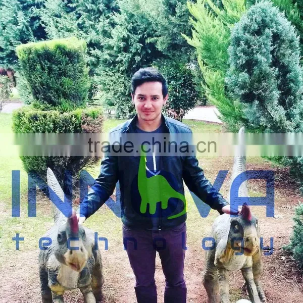 Life-size Automatic Inflatable Amusement Rides of Animatronic Dinosaurs photo-4