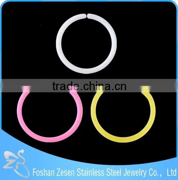 Color Round Shape Body Jewelry Designs Of Nose Rings photo-2