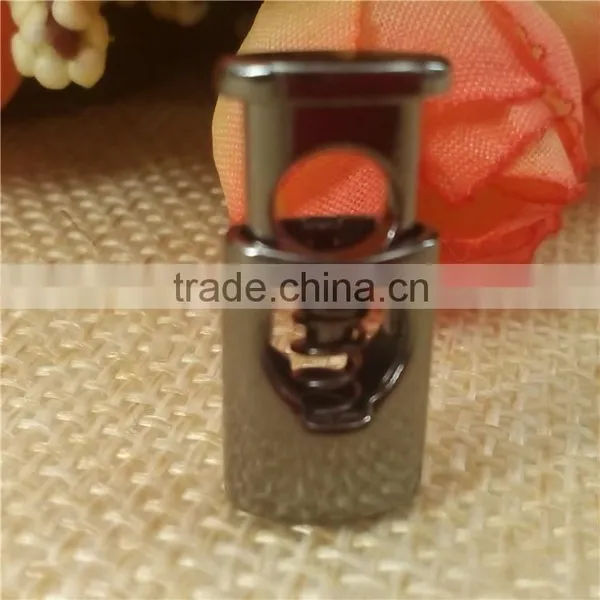 Oblate Clothing Metal Spring Stopper photo-3