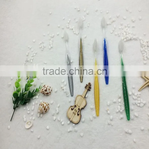 Hotel Disposable Toothbrush OEM Adult Toothbrush Colorful Plastic Toothbrush photo-2