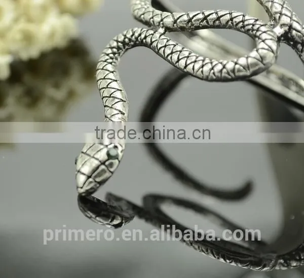 Punk Snake Hand Palm Bracelet Bangle Cuff Ring Jewelry Fancy Dress Goth photo-4