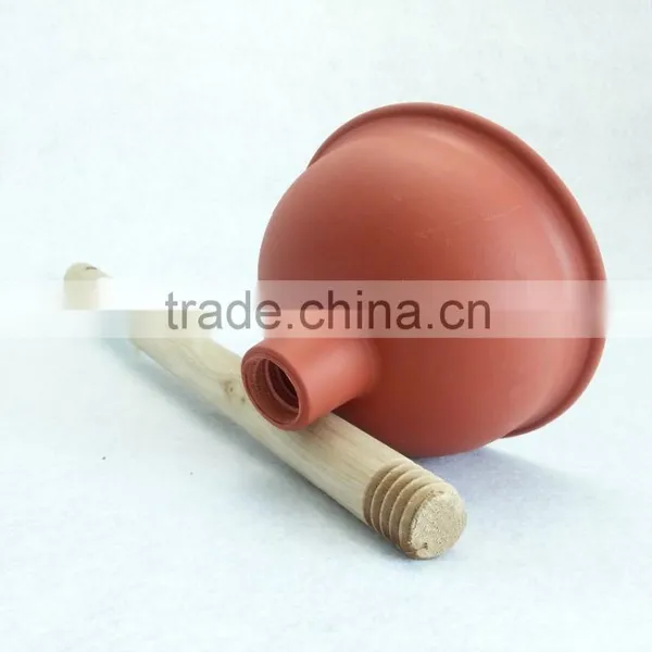 Toilet Plunger With Wood Handle photo-4