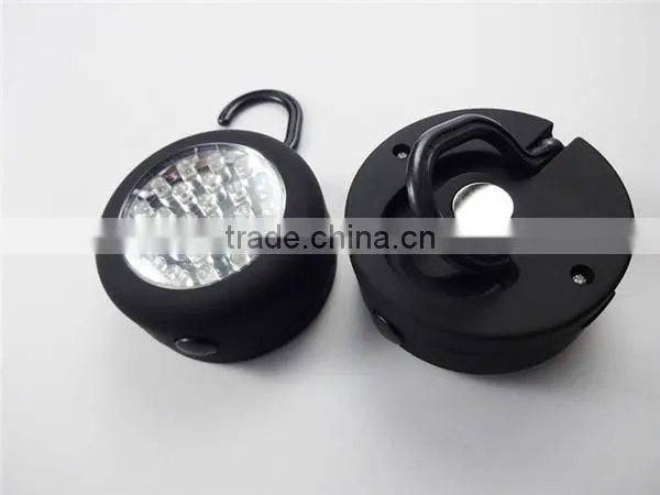 GS-4010 Plastic Cool 24 Led Small Camping Magnetic Work Light With Hook photo-2