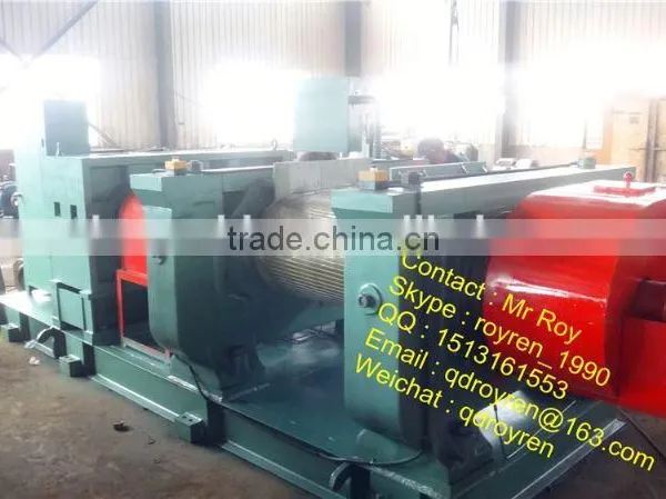 High Efficiency Waste Tire Recycling Rubber Powder Line Used Rubber Milling Machine