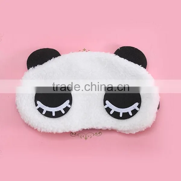 Panda Sleeping Eye Mask Nap Eye Shade Cartoon Blindfold Sleep Eyes Cover Sleeping Travel Rest Patch Blinder photo-5