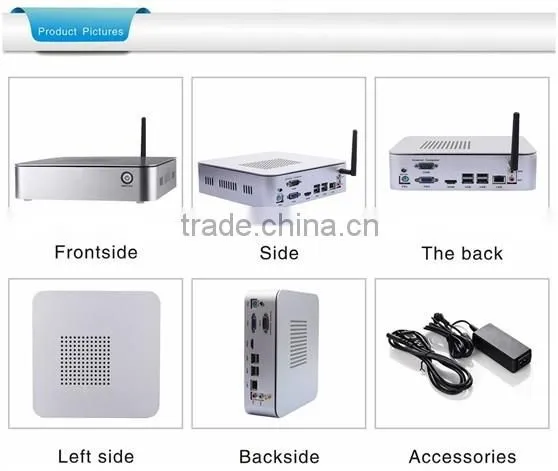Mini pc Board Mini Server Micro Linux Server Support Wireless Keyboard, Mouse/ Touch Screen X25-I5 2390T 2G RAM 32G SSD photo-5