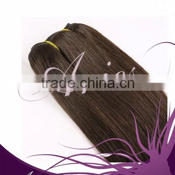 100% Virgin Remy Real Human Hair Extensions Hair Weft photo-4
