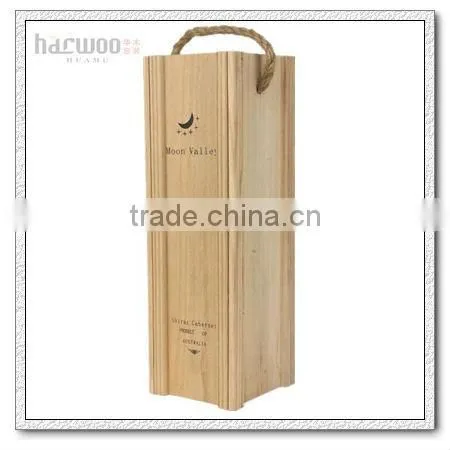 Lacquer Wooden Wine Set Box for Single photo-5