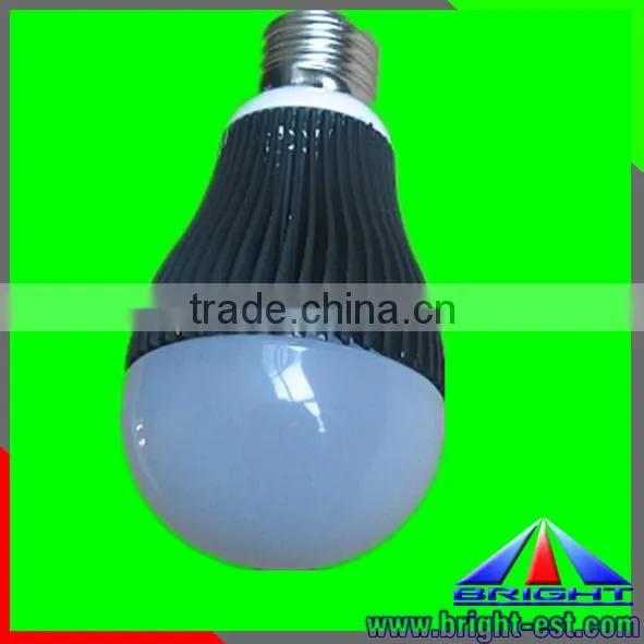 High Power Led Lights E27 Light Bulb, Led Bulb of Silver Black Shell Color photo-6