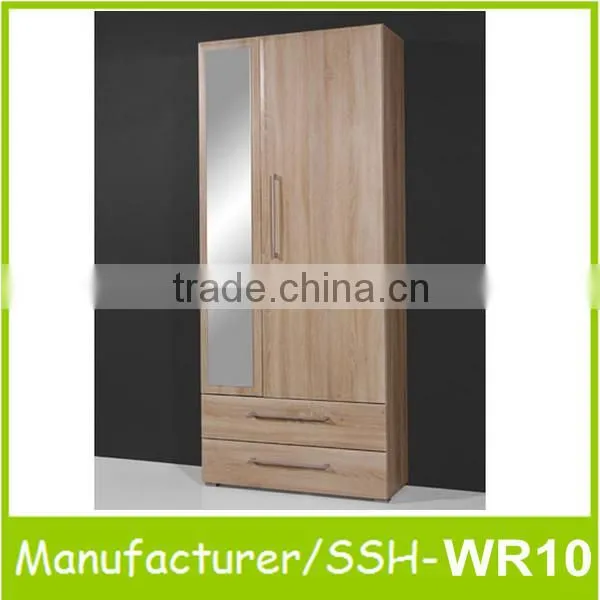 Wooden Designer Almirah Wardrobe With Mirror Manufacturer Price Quality Choice photo-5