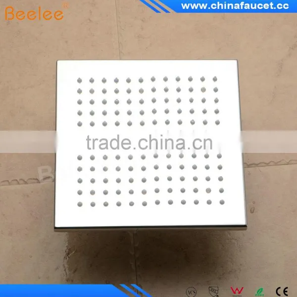 Beelee QH3258F Rainfall Water Powered LED Shower Head, LED Overhead Shower Quality Choice photo-5
