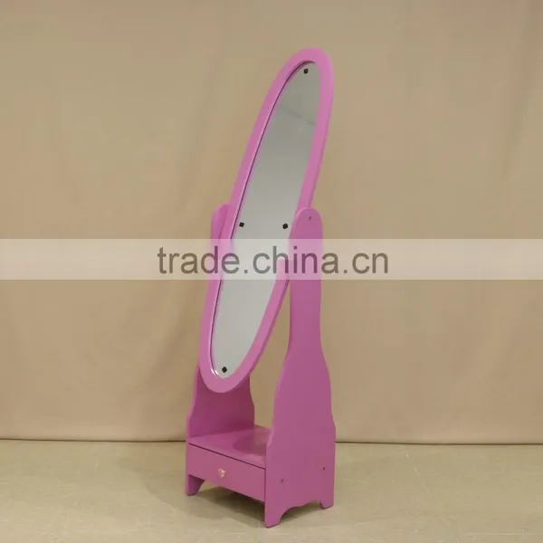 Charming Wooden Full Length Dressing Mirror