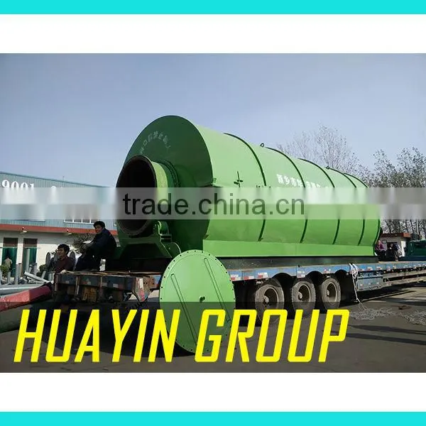 Install in Greece Scrap Plastic Pyrolysis to Diesel Plant photo-4