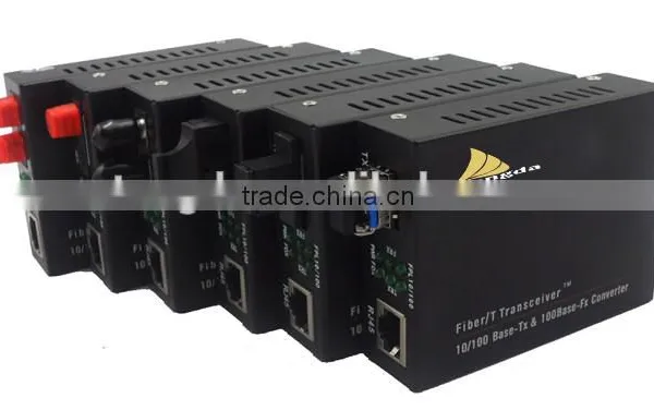 High Quality 10/100/1000M 20km FC Single Fiber Single Mode Fiber Optic Media Converter photo-4