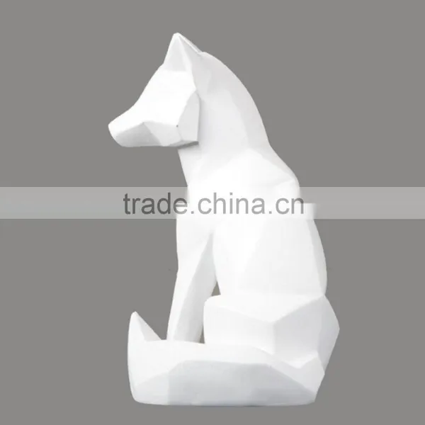 Handicrafts Polyresin Wolf Sculpture Decors photo-3