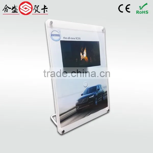 Artificial Handmade 7inch Lcd Brochure Display Stand ,lcd Brochure Display ,video Display photo-2