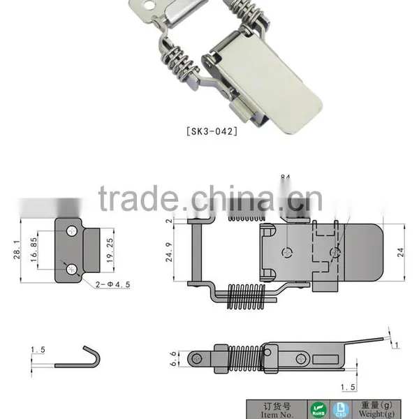 SK3-042 Clamp Lock,Toggle Latch,Stainless Steel Draw Latch photo-4