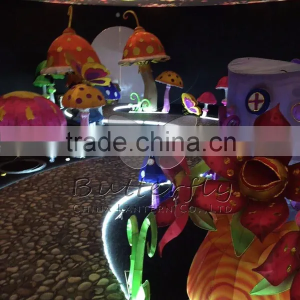 Outdoor Fabric Musical Lantern for Christmas-Chrismas LED Lantern