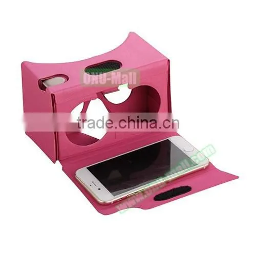 Factory Price VR BOX 2.0 Google Cardboard, 3D Glasses Bluetooth Controller for 4.7 - 6.0 Inch Mobile Phone photo-3