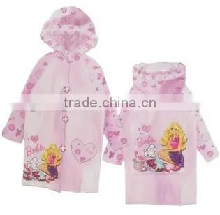 PVC Child Umbrellas Poncho Raincoat