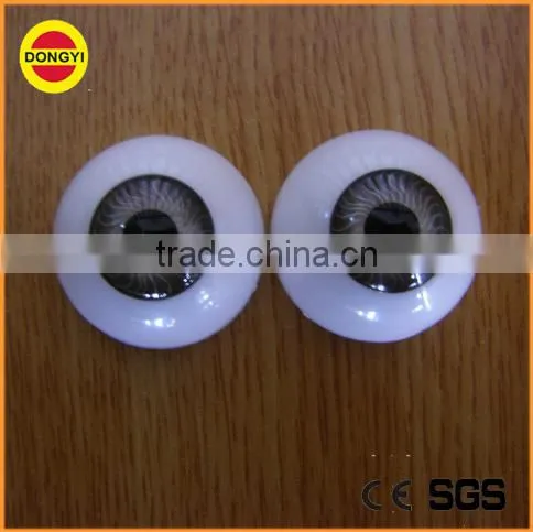 High Quality Colourful Plastic Eyes in Round Ball Half-round and Oval photo-6