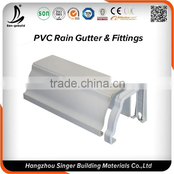 Low Price Building Materials Roof Gutter System,square Gutter End Cap Supplier's Choice photo-3