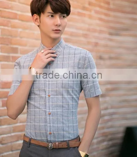 D11046b Men Cotton Casual Wholesale Fashionable Fancy Shirt photo-3