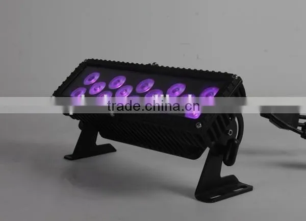 CE&RoHs Certificate Excellent Color Mixing IP66 Outdoor 14* Tri-3W RGB Wall Washer LED Light photo-4